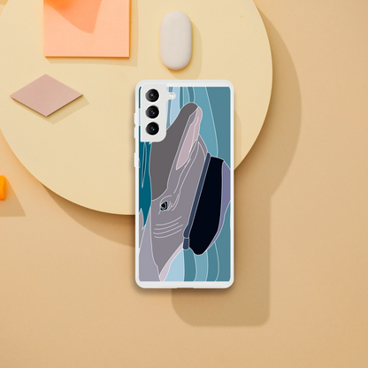 Dolphin Phone Case — Illustrated Ocean Animal Cover