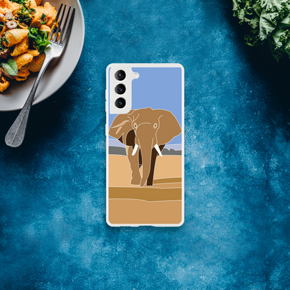 Elephant Phone Case — Majestic Illustrated Animal Cover
