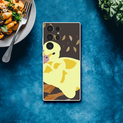 Duckling Phone Case — Adorable Illustrated Baby Duck Cover
