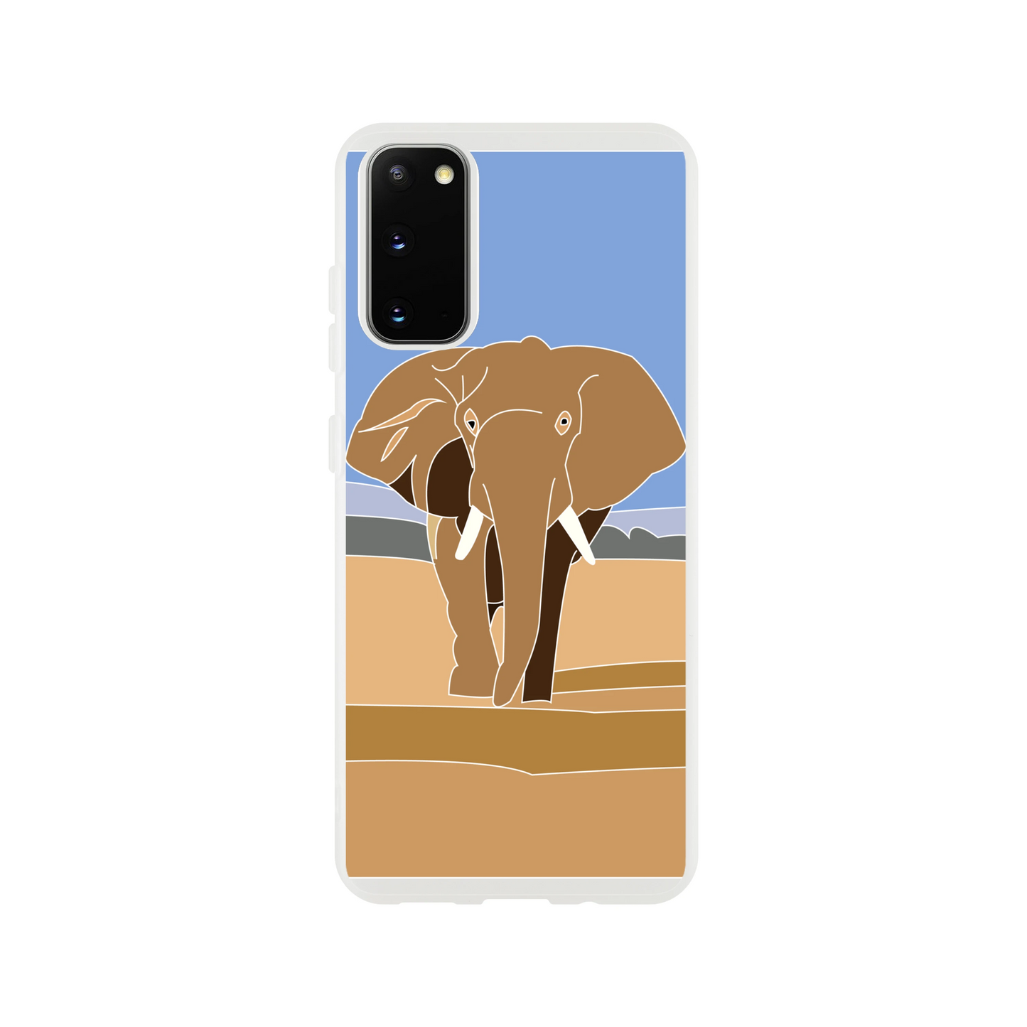 Elephant Phone Case — Majestic Illustrated Animal Cover
