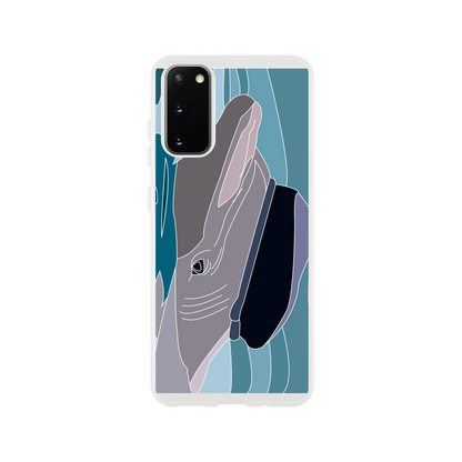 Dolphin Phone Case — Illustrated Ocean Animal Cover