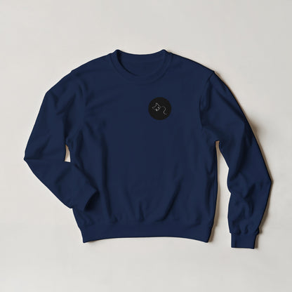 Leo StarDust Kitty Sweatshirt - Zodiac Cat Design