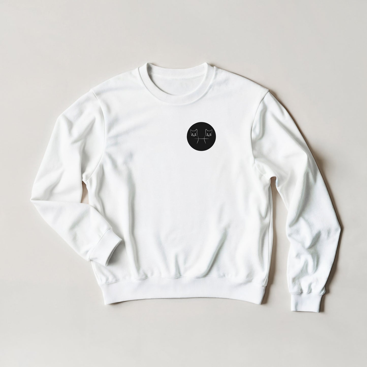 Pisces StarDust Kitty Sweatshirt - Zodiac Cat Design