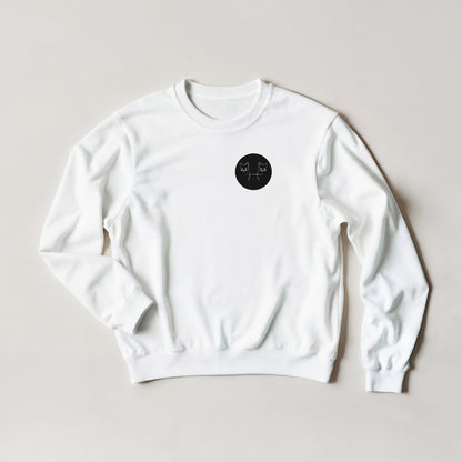 Pisces StarDust Kitty Sweatshirt - Zodiac Cat Design