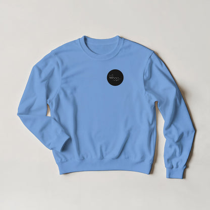 Aquarius Zodiac Sweatshirt - Zodiac Cat Design