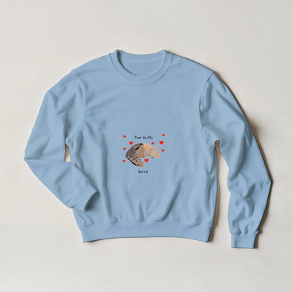 Purr-fectly Loved Kitten Sweatshirt