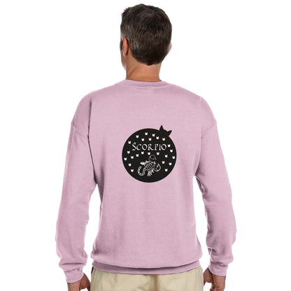 Scorpio StarDust Kitty Sweatshirt - Zodiac Cat Design