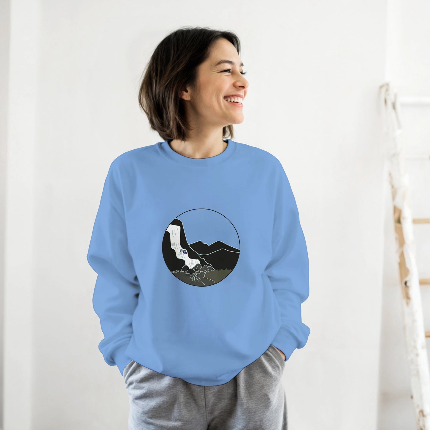 Flow Against the Flow Sweatshirt  — Paradox Dept. | Classic Unisex Crewneck Sweatshirt