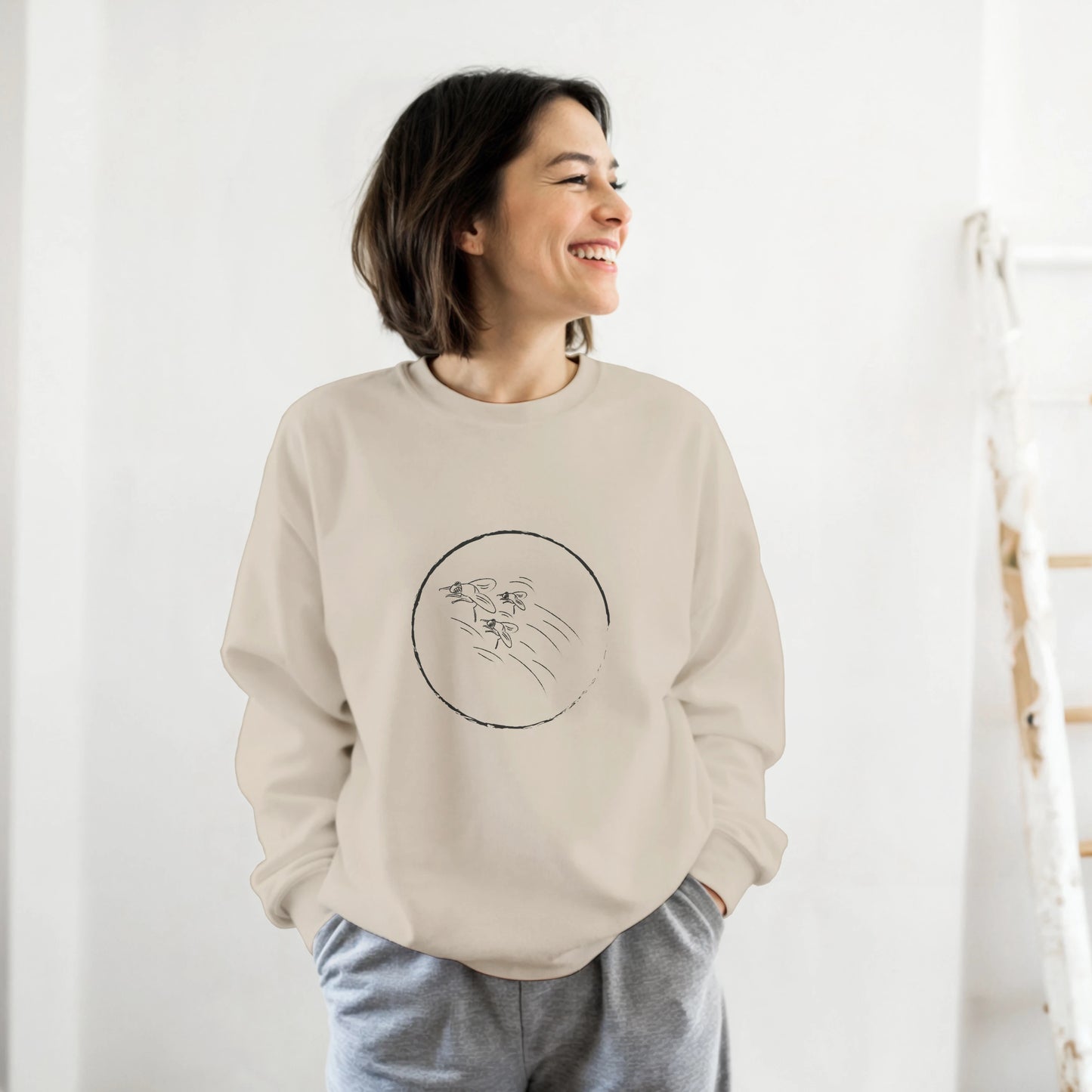 Fly With the Fly Sweatshirt  — Paradox Dept. | Classic Unisex Crewneck Sweatshirt