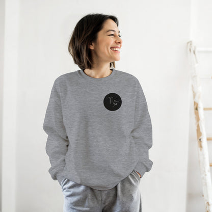 Capricorn StarDust Kitty Sweatshirt - Zodiac Cat Design