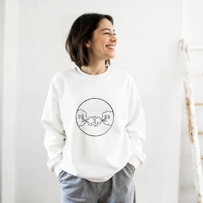 Wrestle the Wind Sweatshirt — Paradox Dept. | Classic Unisex Crewneck Sweatshirt