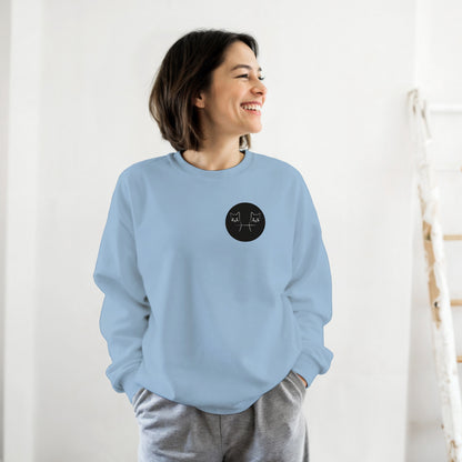 Pisces StarDust Kitty Sweatshirt - Zodiac Cat Design