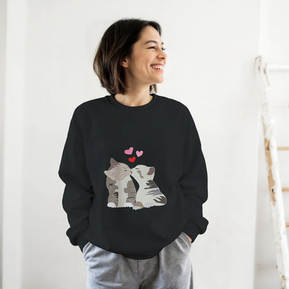 Playful Cats with Yarn Sweatshirt
