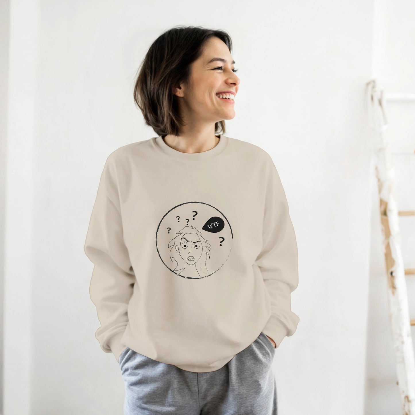 The More I Know, The Less I Understand Sweatshirt  — Paradox Dept. | Classic Unisex Crewneck Sweatshirt