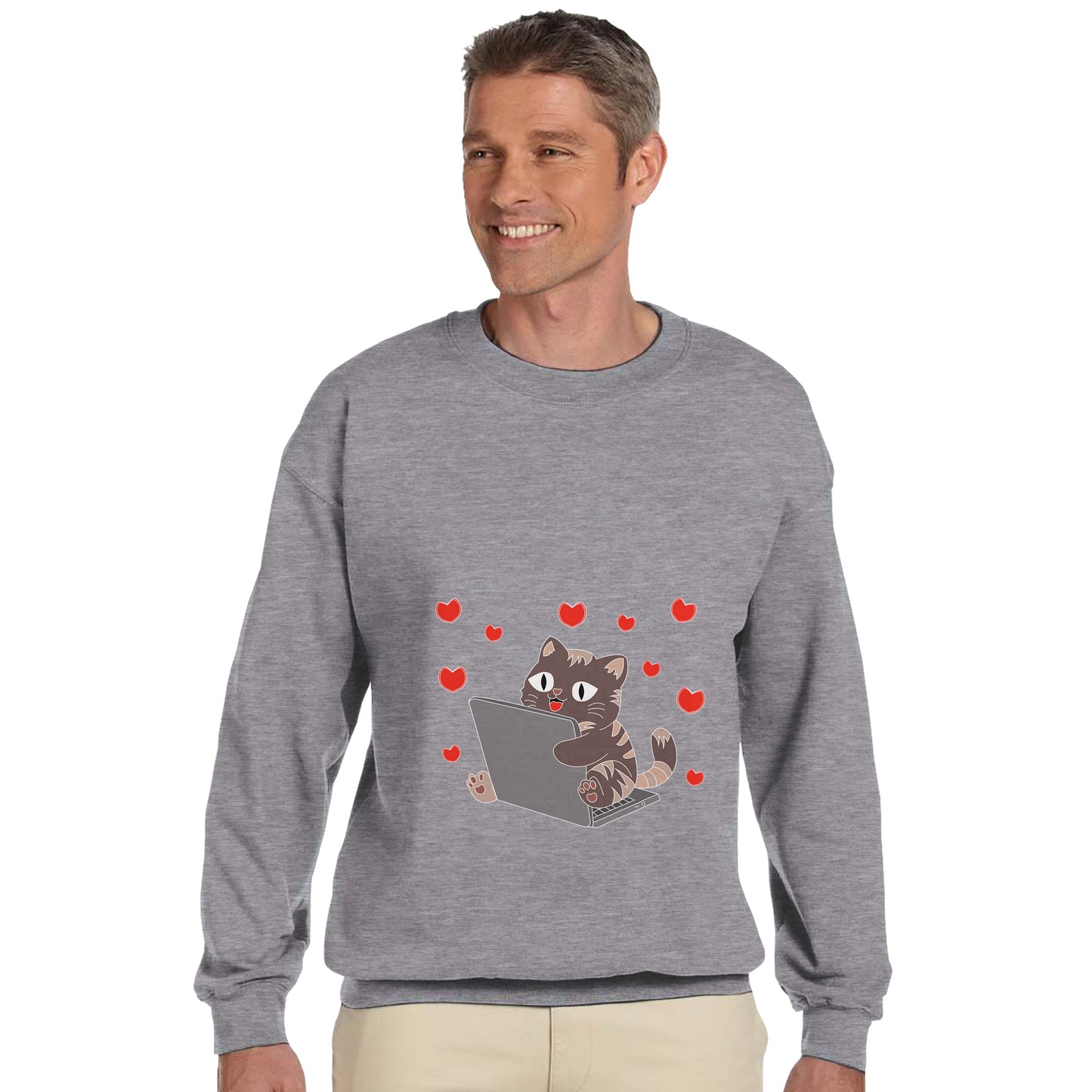 Cat Lover Heavy Blend Sweatshirt