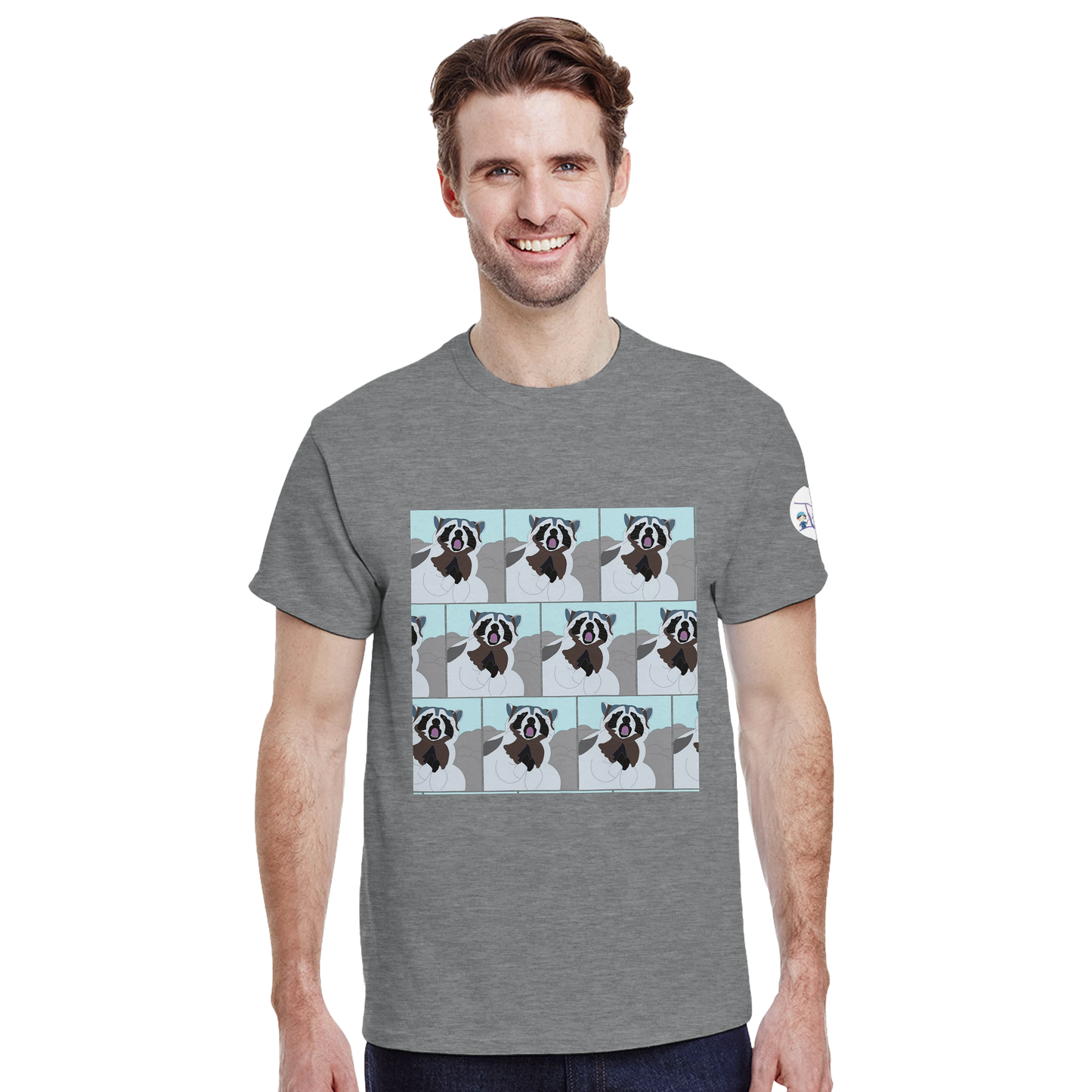 Wild & whimsy - Chaotic Raccoon - Popup Style