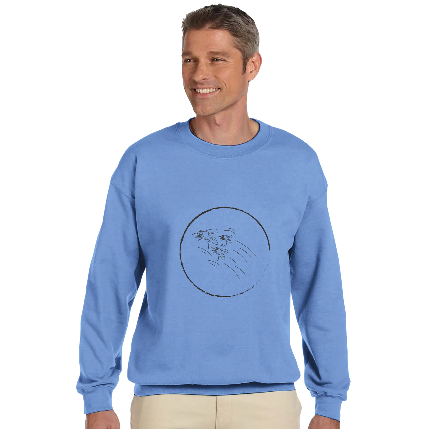 Fly With the Fly Sweatshirt  — Paradox Dept. | Classic Unisex Crewneck Sweatshirt