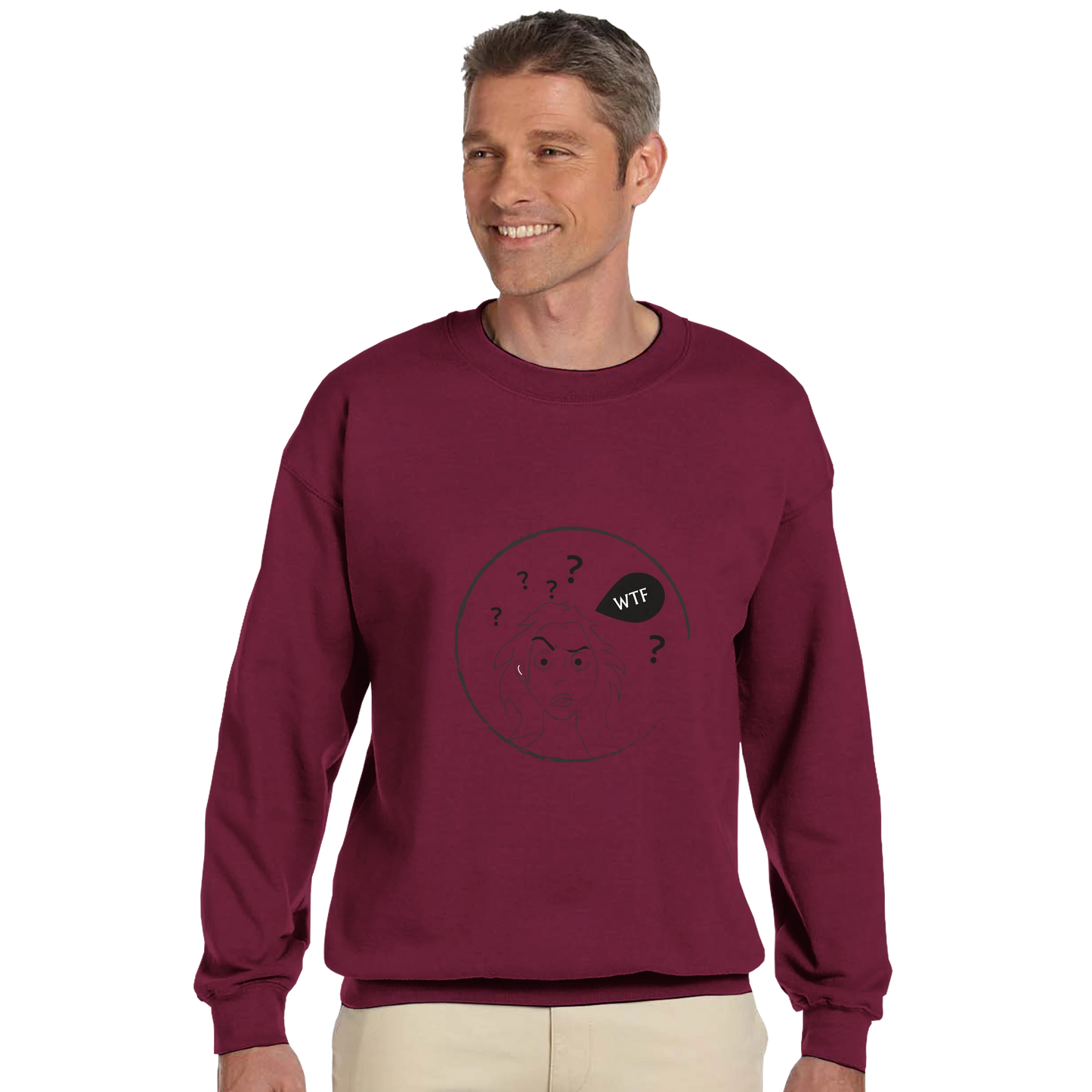 The More I Know, The Less I Understand Sweatshirt  — Paradox Dept. | Classic Unisex Crewneck Sweatshirt