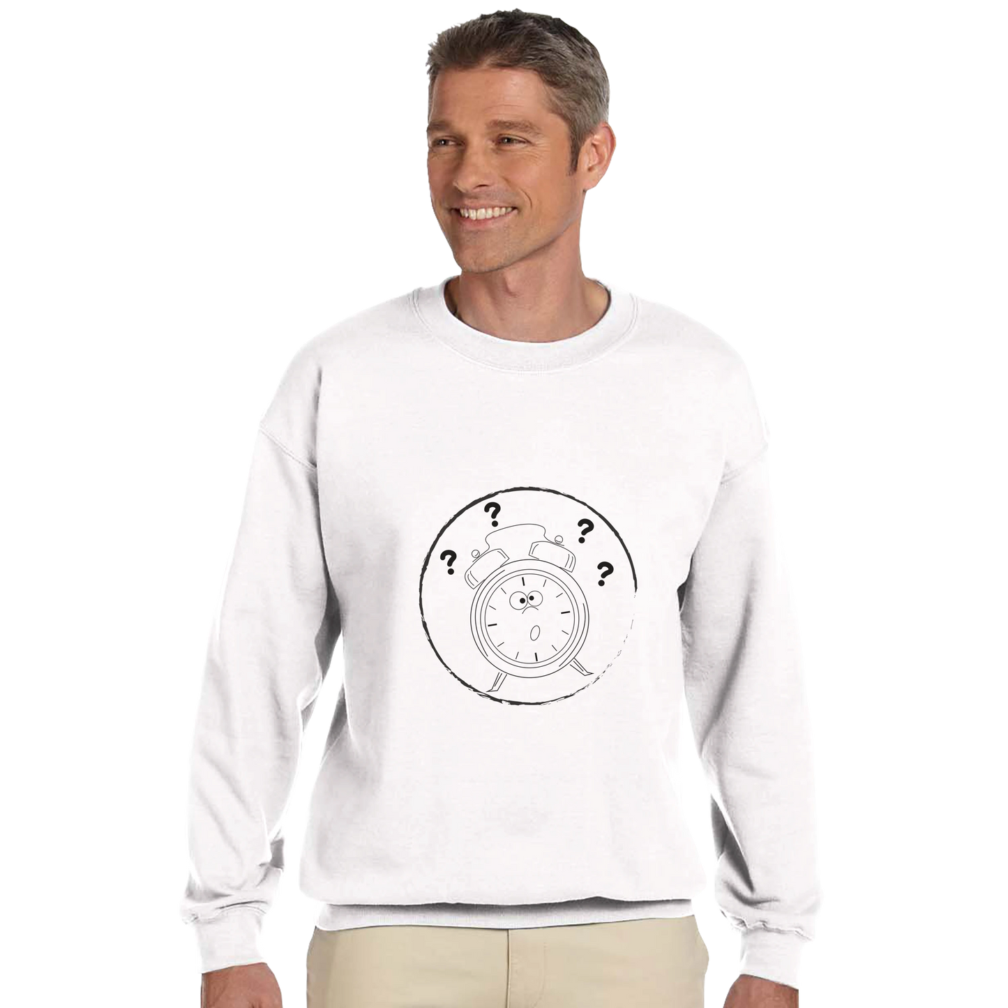 Challenge What Time Has Already Decided Sweatshirt — Paradox Dept. | Classic Unisex Crewneck Sweatshirt
