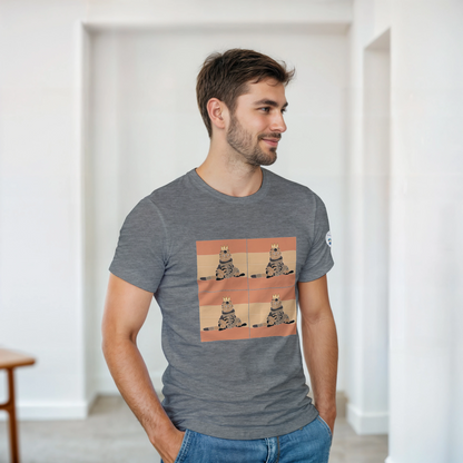 Wild & whimsy - Crowned Cat Retro - Popup Style