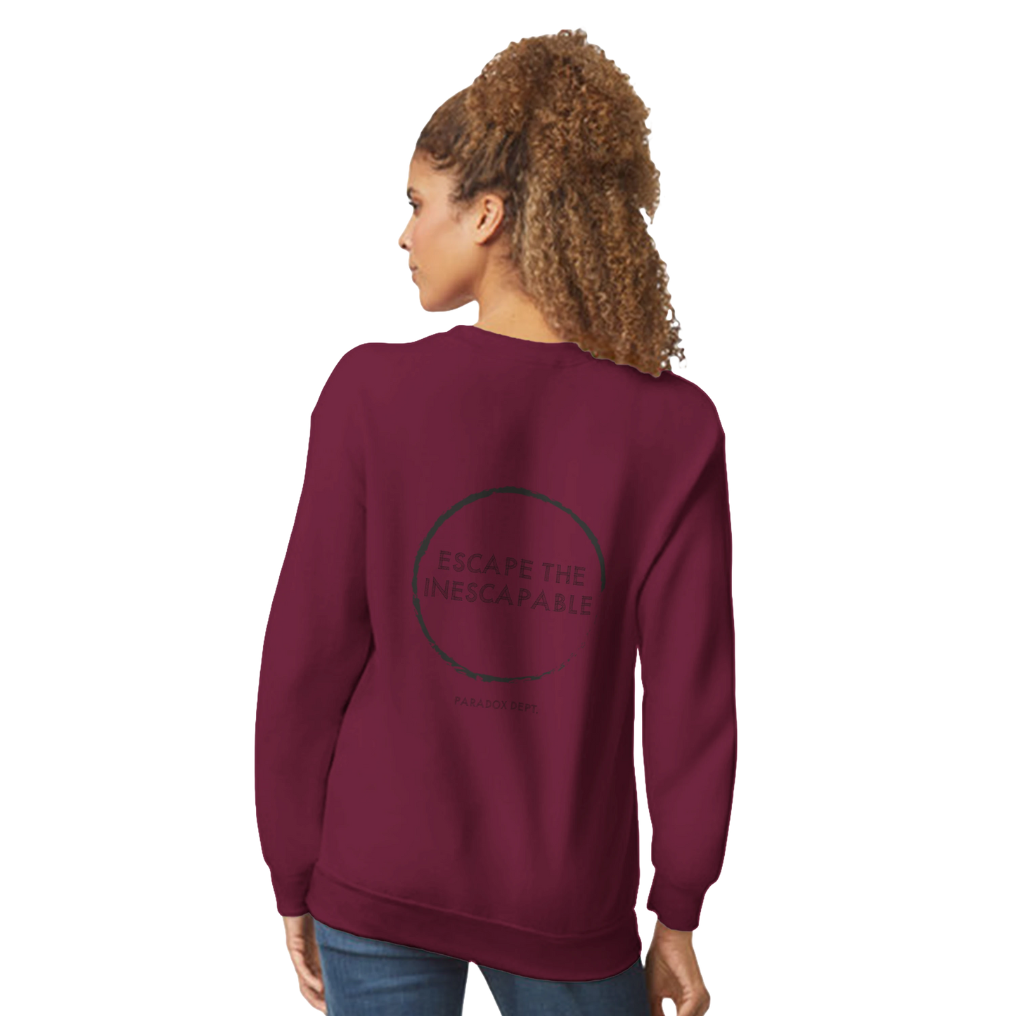 Escape the Inescapable Sweatshirt  — Paradox Dept. | Classic Unisex Crewneck Sweatshirt