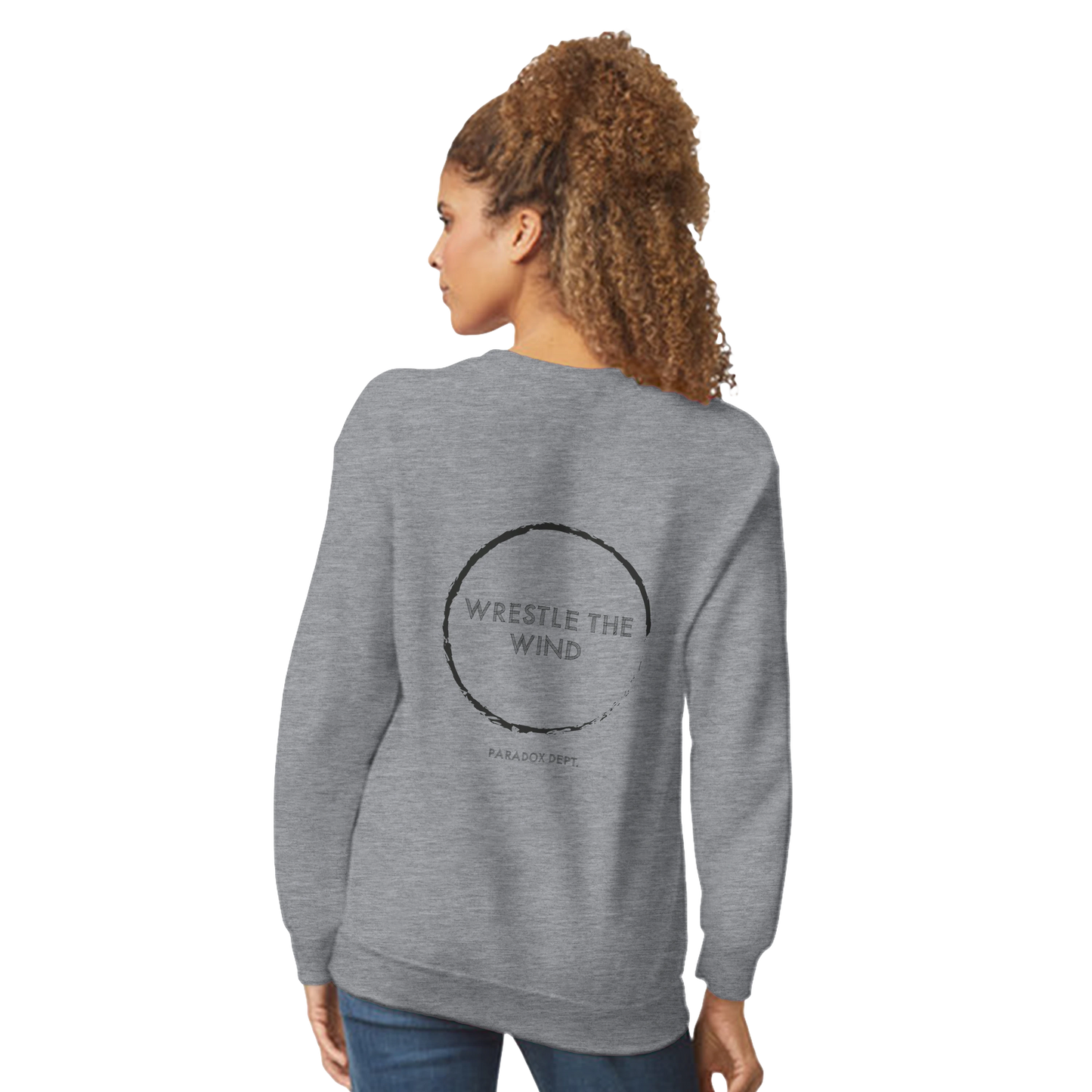 Wrestle the Wind Sweatshirt — Paradox Dept. | Classic Unisex Crewneck Sweatshirt