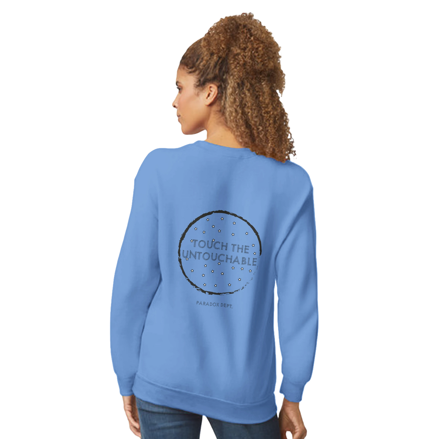 Touch the Untouchable Sweatshirt   — Paradox Dept. | Classic Unisex Crewneck Sweatshirt