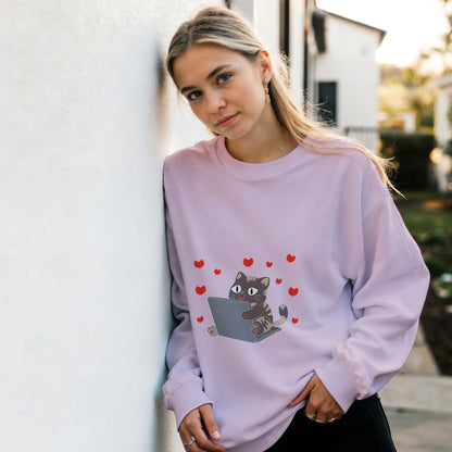 Cat Lover Heavy Blend Sweatshirt