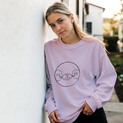 Wrestle the Wind Sweatshirt — Paradox Dept. | Classic Unisex Crewneck Sweatshirt