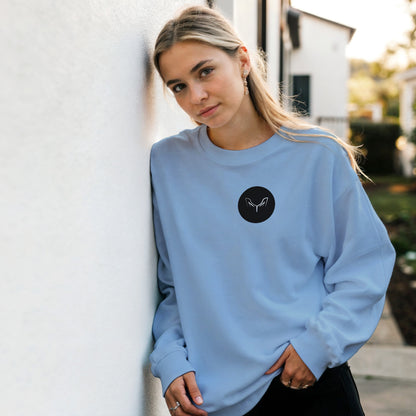Aries StarDust Kitty Sweatshirt - Zodiac Cat Design