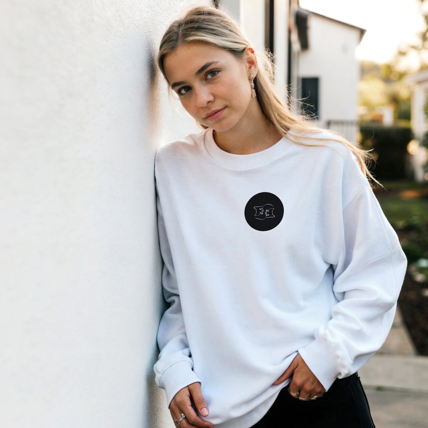 Cancer StarDust Kitty Sweatshirt - Zodiac Cat Design