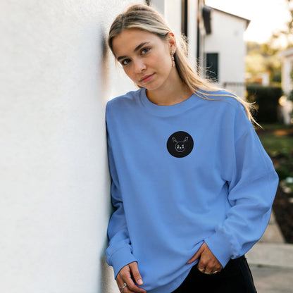 Taurus StarDust Kitty Sweatshirt - Zodiac Cat Design