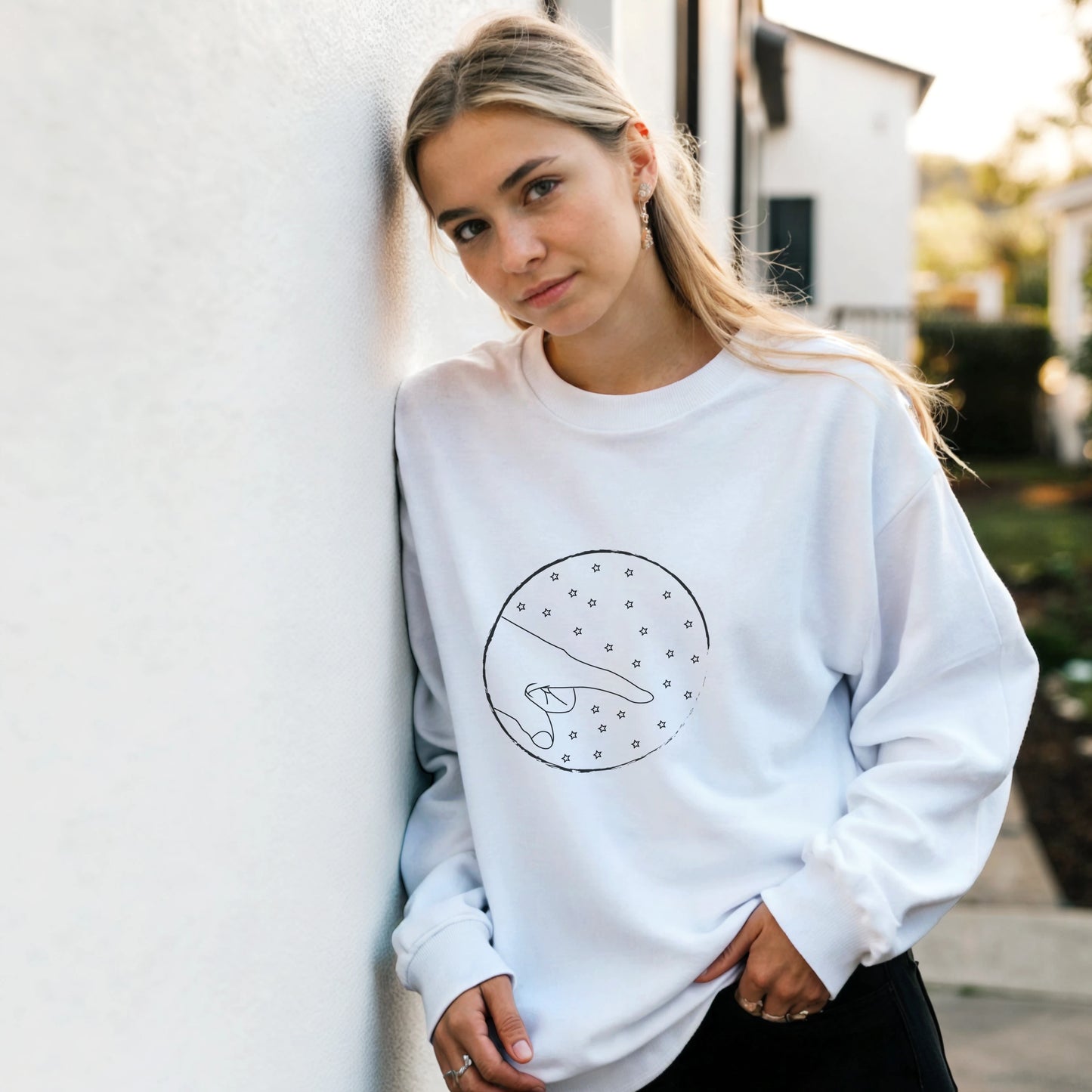 Touch the Untouchable Sweatshirt   — Paradox Dept. | Classic Unisex Crewneck Sweatshirt