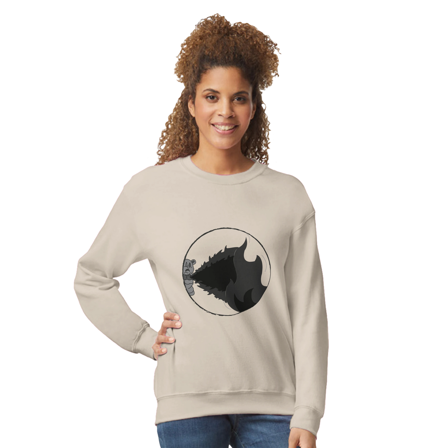 Burn the Unburnable Sweatshirt — Paradox Dept. | Classic Unisex Crewneck Sweatshirt