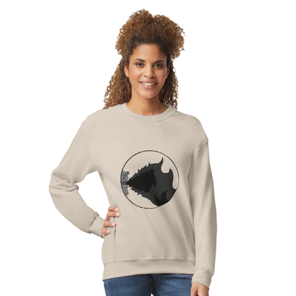 Burn the Unburnable Sweatshirt — Paradox Dept. | Classic Unisex Crewneck Sweatshirt