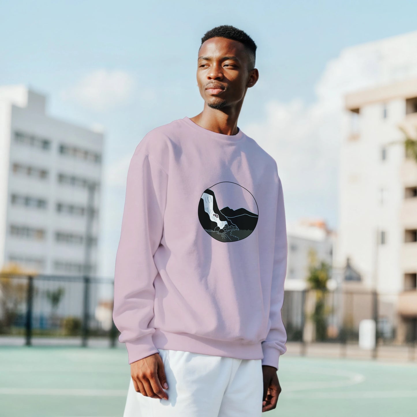 Flow Against the Flow Sweatshirt  — Paradox Dept. | Classic Unisex Crewneck Sweatshirt